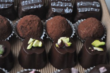 24 Шоколадное ассорти "Темный шоколад" (от 14 конфет)